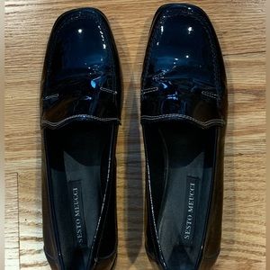 EUC! Sesto Meucci Patent Leather Driving Loafer